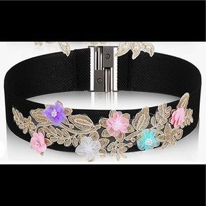 Floral Elastic Belt